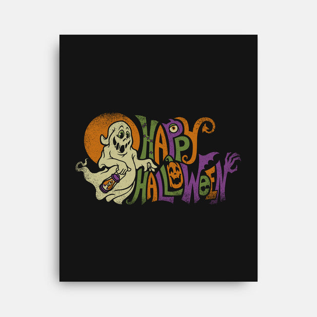 Spooky Halloween-None-Stretched-Canvas-kennsing