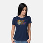 Spooky Halloween-Womens-Basic-Tee-kennsing