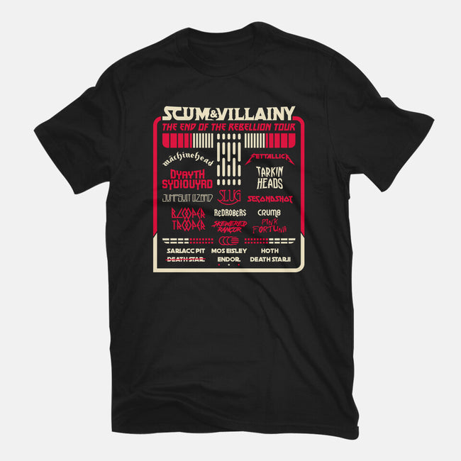 Scum And Villainy Fest-Youth-Basic-Tee-rocketman_art