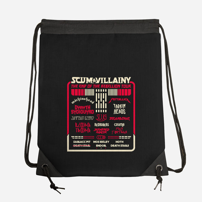 Scum And Villainy Fest-None-Drawstring-Bag-rocketman_art