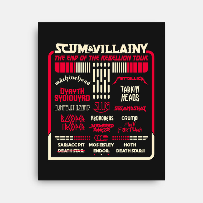 Scum And Villainy Fest-None-Stretched-Canvas-rocketman_art