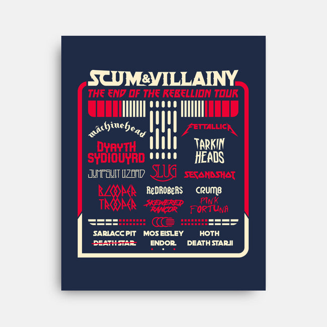 Scum And Villainy Fest-None-Stretched-Canvas-rocketman_art