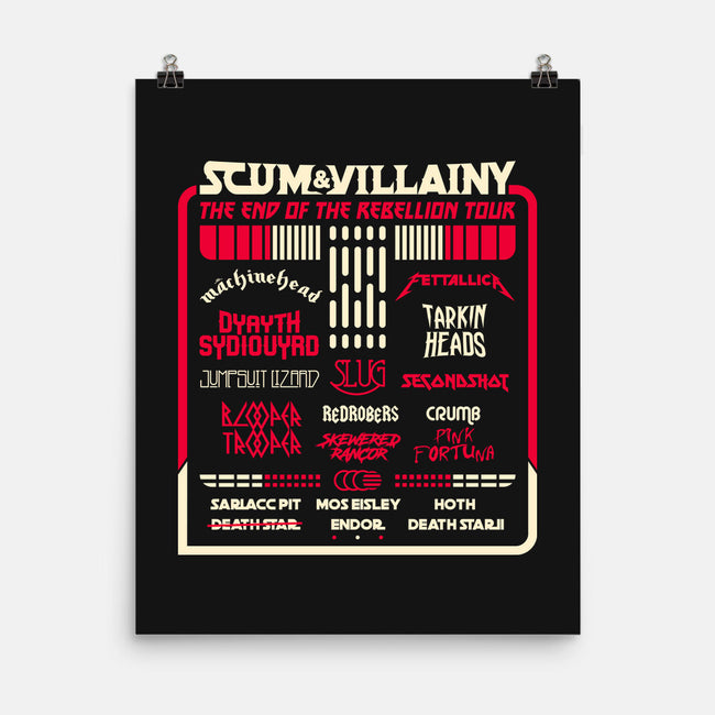 Scum And Villainy Fest-None-Matte-Poster-rocketman_art