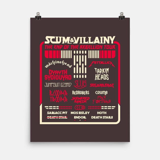 Scum And Villainy Fest-None-Matte-Poster-rocketman_art by TeeFury