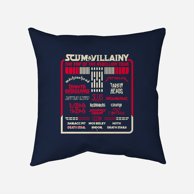 Scum And Villainy Fest-None-Non-Removable Cover w Insert-Throw Pillow-rocketman_art