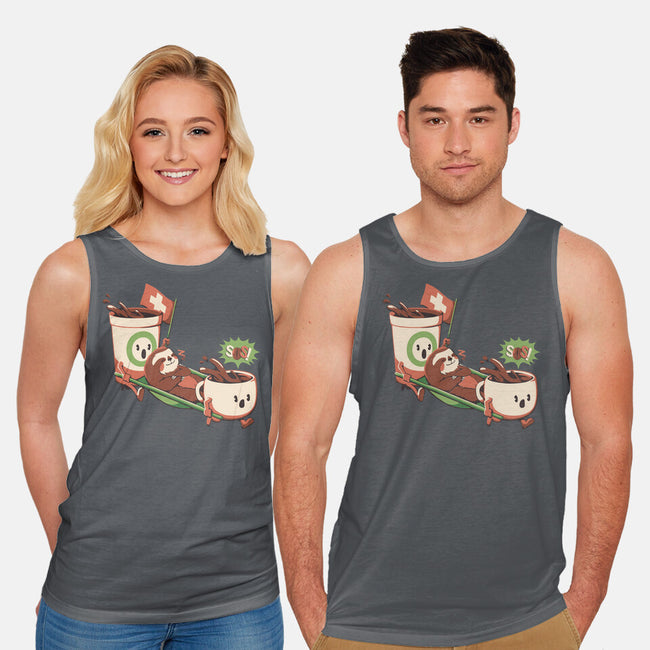 Coffee Rescue-Unisex-Basic-Tank-tobefonseca