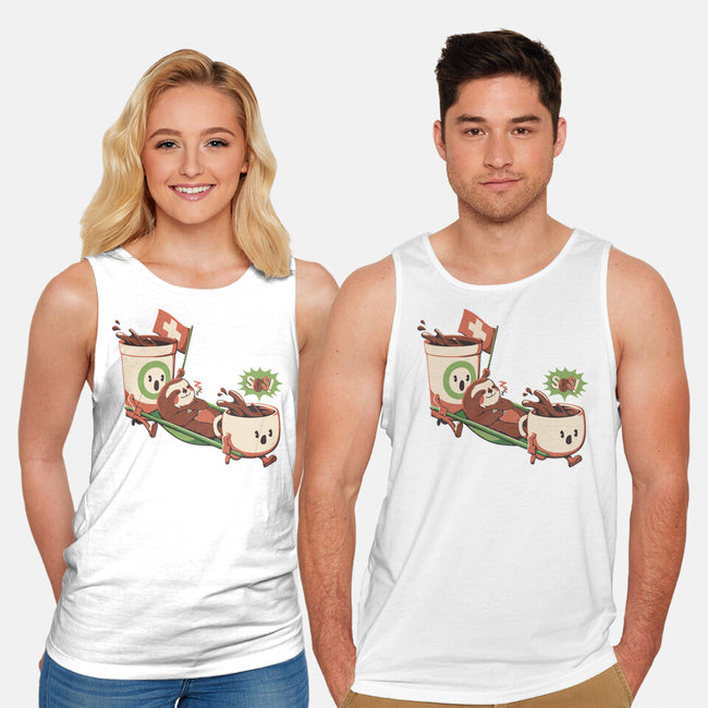 Coffee Rescue-Unisex-Basic-Tank-tobefonseca