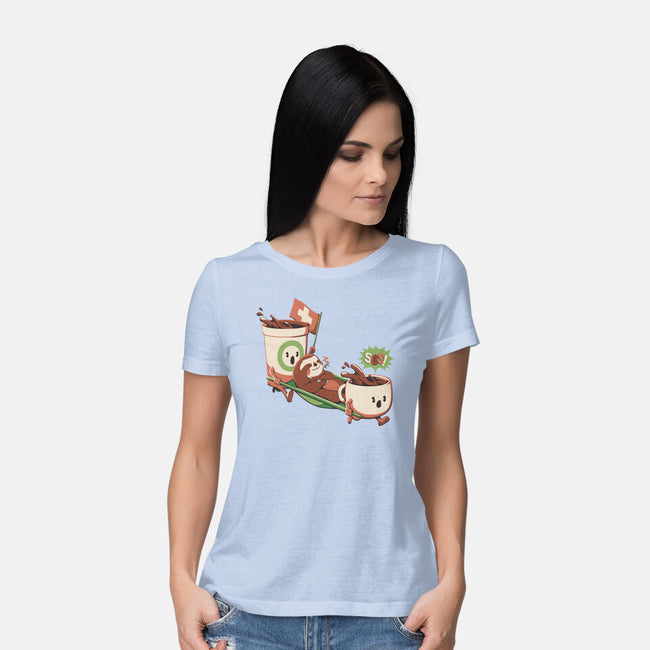 Coffee Rescue-Womens-Basic-Tee-tobefonseca