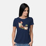 Coffee Rescue-Womens-Basic-Tee-tobefonseca