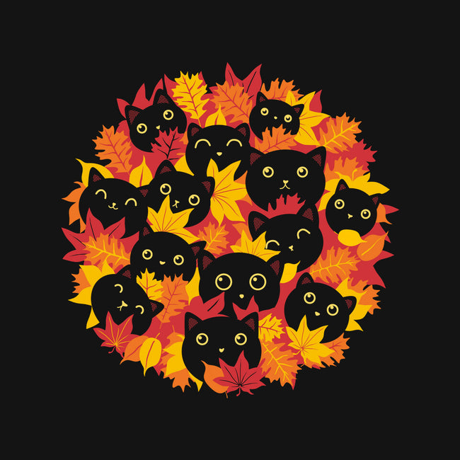 Autumn Kittens-None-Glossy-Sticker-erion_designs