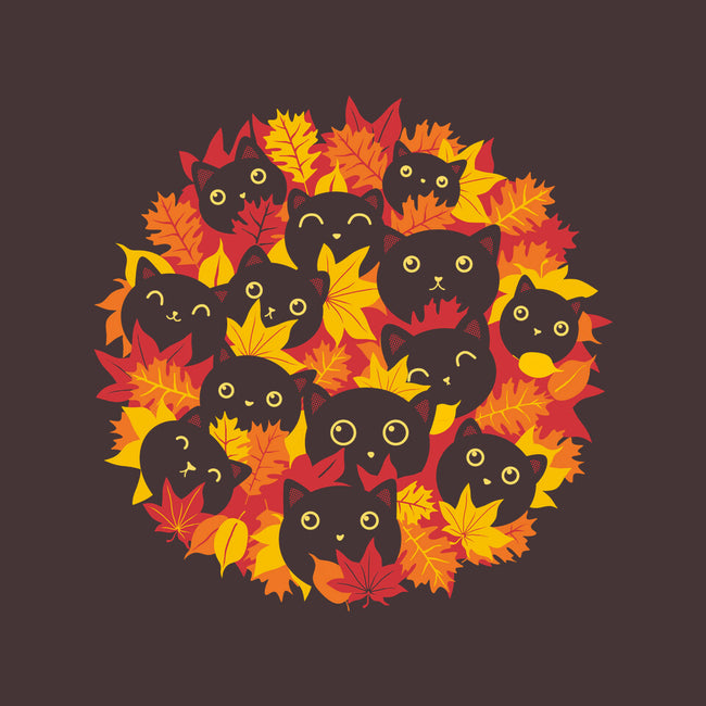 Autumn Kittens-None-Glossy-Sticker-erion_designs