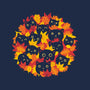Autumn Kittens-None-Glossy-Sticker-erion_designs