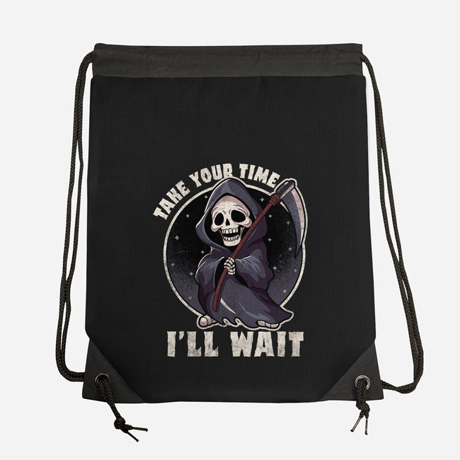 Take Your Time-None-Drawstring-Bag-fanfreak1