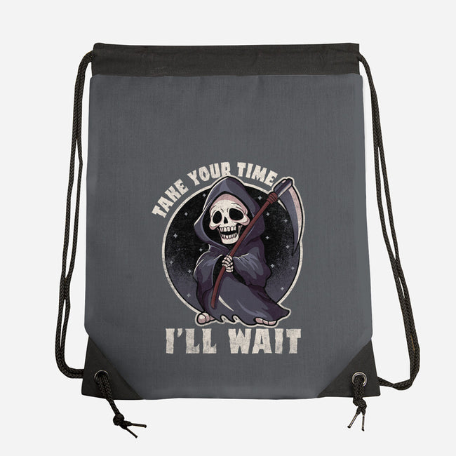 Take Your Time-None-Drawstring-Bag-fanfreak1