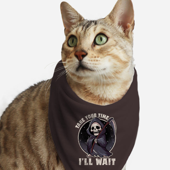 Take Your Time-Cat-Bandana-Pet Collar-fanfreak1