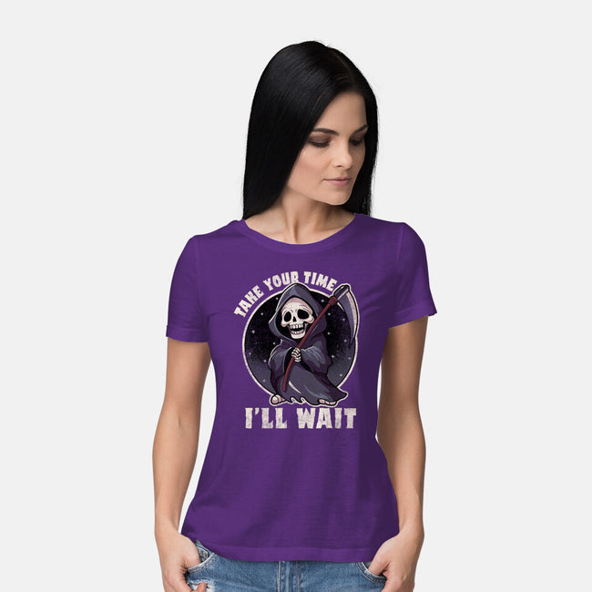 Take Your Time-Womens-Basic-Tee-fanfreak1