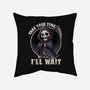 Take Your Time-None-Removable Cover-Throw Pillow-fanfreak1