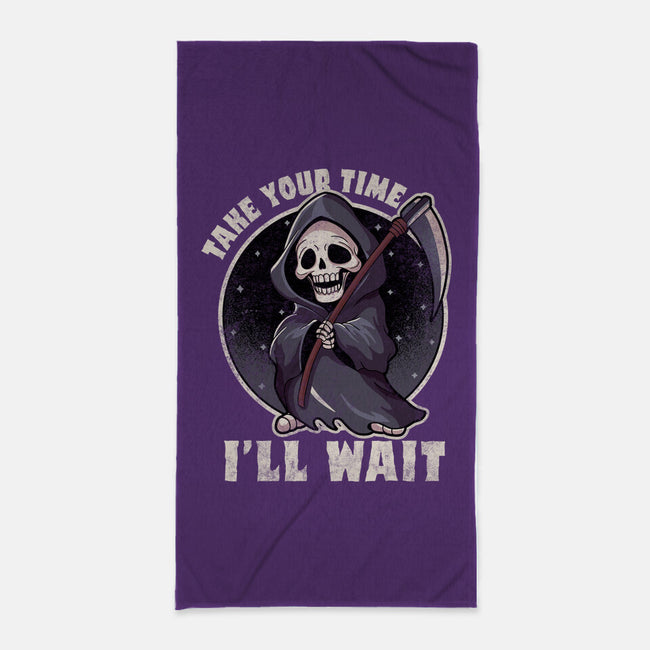 Take Your Time-None-Beach-Towel-fanfreak1