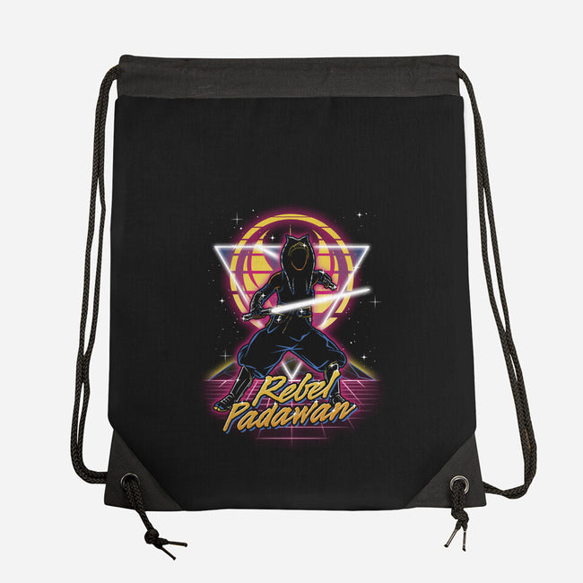 Retro Rebel Padawan-None-Drawstring-Bag-Olipop