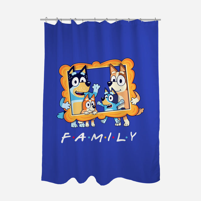 Family Friends-None-Polyester-Shower Curtain-Getsousa!