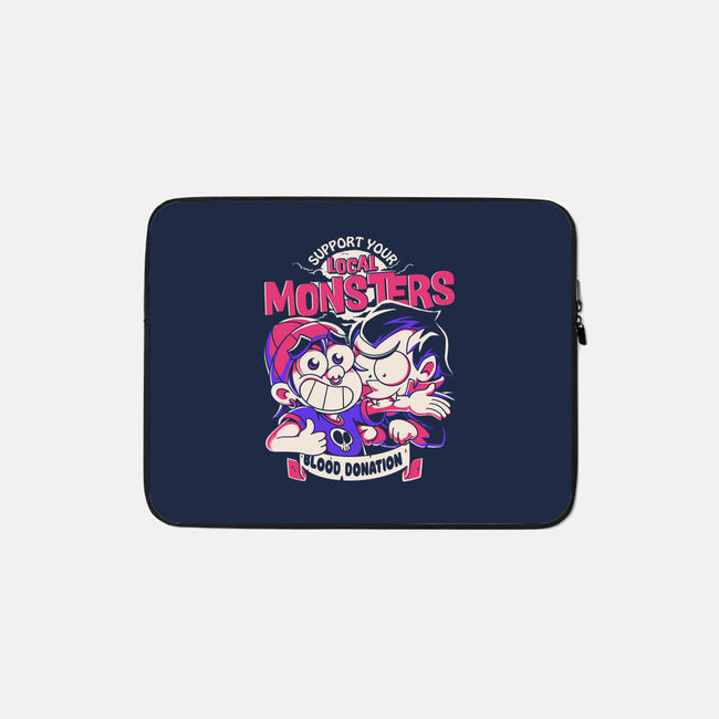 Support Your Local Vampire-None-Zippered-Laptop Sleeve-estudiofitas