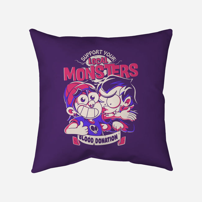 Support Your Local Vampire-None-Non-Removable Cover w Insert-Throw Pillow-estudiofitas