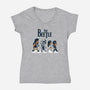 Blue Abbey-Womens-V-Neck-Tee-estudiofitas