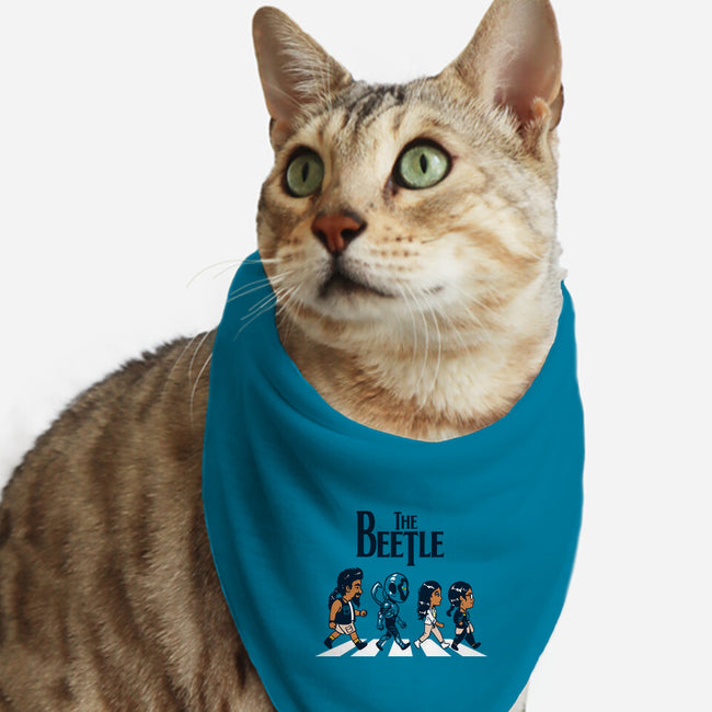 Blue Abbey-Cat-Bandana-Pet Collar-estudiofitas