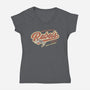 Galactic Rebels-Womens-V-Neck-Tee-retrodivision