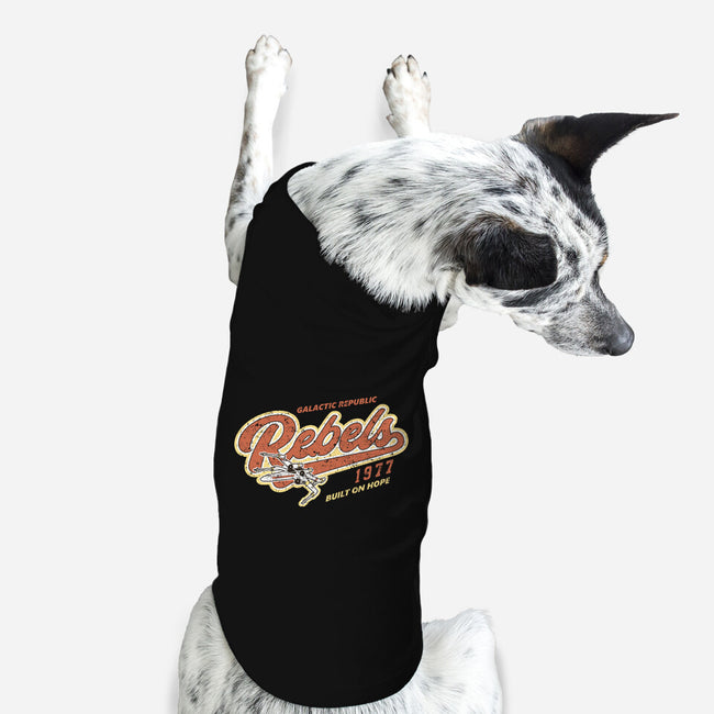 Galactic Rebels-Dog-Basic-Pet Tank-retrodivision