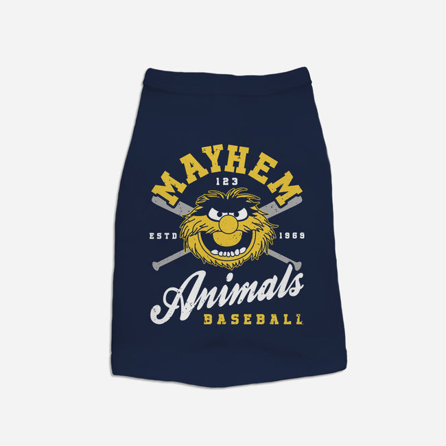 Mayhem Baseball-Cat-Basic-Pet Tank-retrodivision