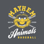 Mayhem Baseball-Unisex-Basic-Tank-retrodivision