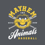 Mayhem Baseball-None-Beach-Towel-retrodivision