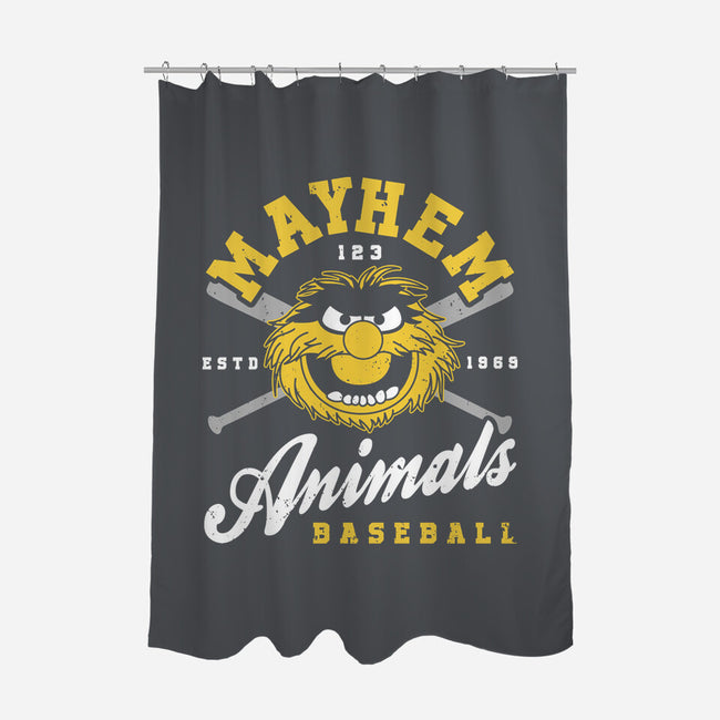 Mayhem Baseball-None-Polyester-Shower Curtain-retrodivision