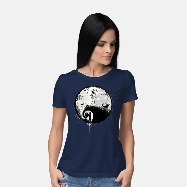 What's This?-Womens-Basic-Tee-rocketman_art