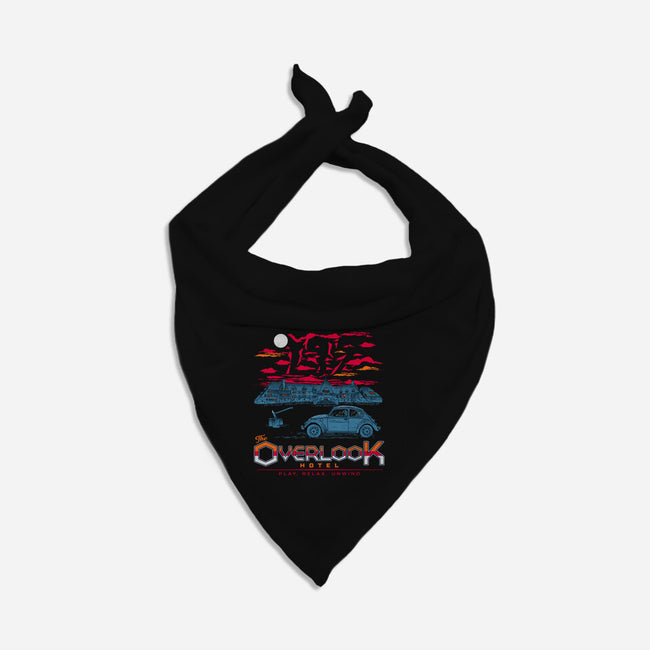 Overlook Hotel-Dog-Bandana-Pet Collar-rocketman_art