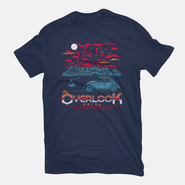 Overlook Hotel-Mens-Heavyweight-Tee-rocketman_art