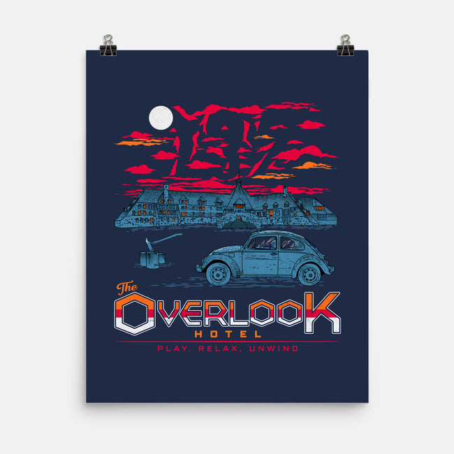 Overlook Hotel-None-Matte-Poster-rocketman_art