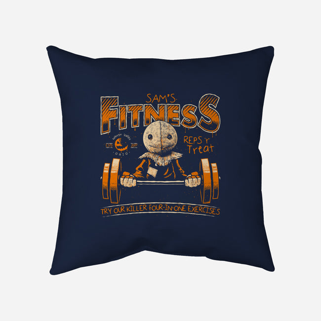 Sam's Fitness-None-Removable Cover w Insert-Throw Pillow-teesgeex