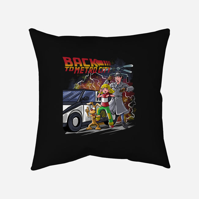 Back To Metro City-None-Non-Removable Cover w Insert-Throw Pillow-zascanauta