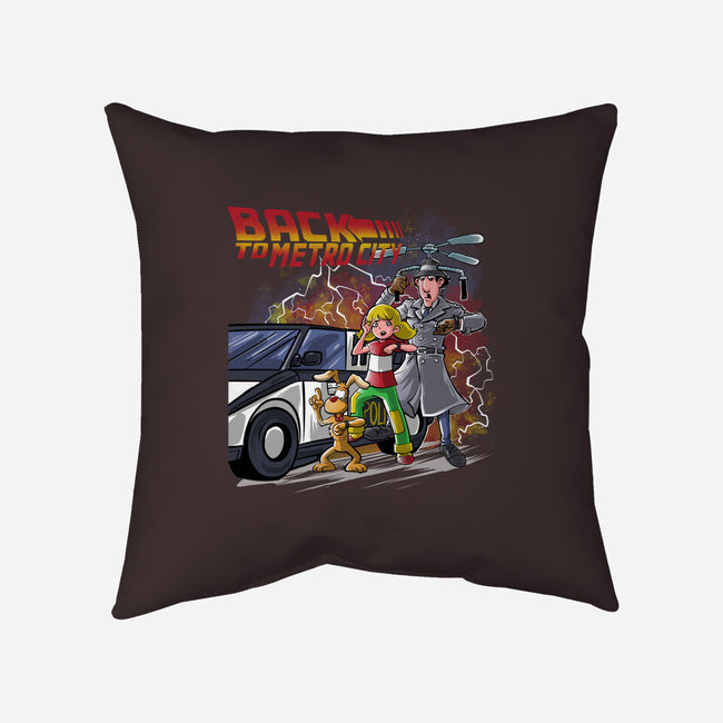 Back To Metro City-None-Non-Removable Cover w Insert-Throw Pillow-zascanauta