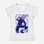 The Honored One-Womens-V-Neck-Tee-Panchi Art