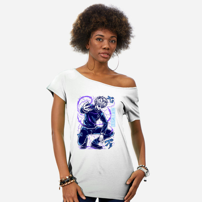 The Honored One-Womens-Off Shoulder-Tee-Panchi Art