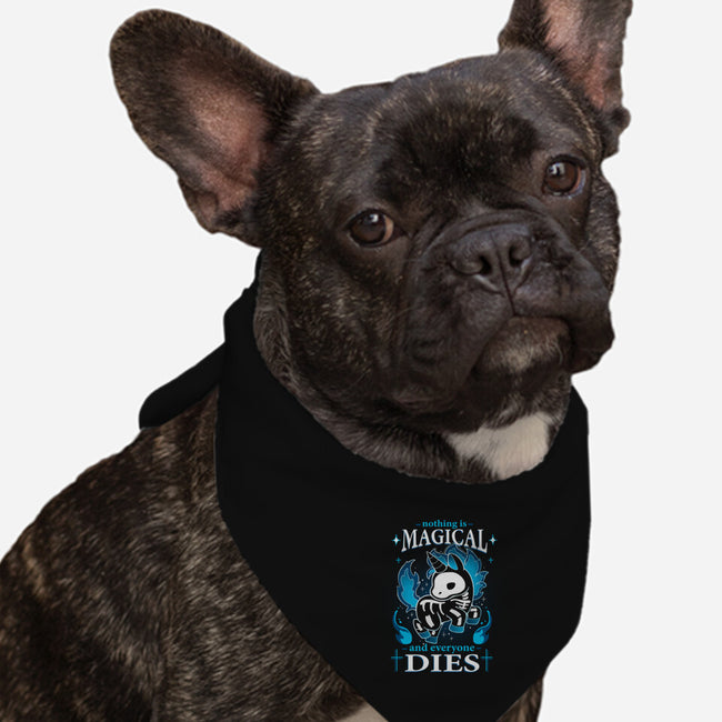 Everyone Dies-Dog-Bandana-Pet Collar-Vallina84