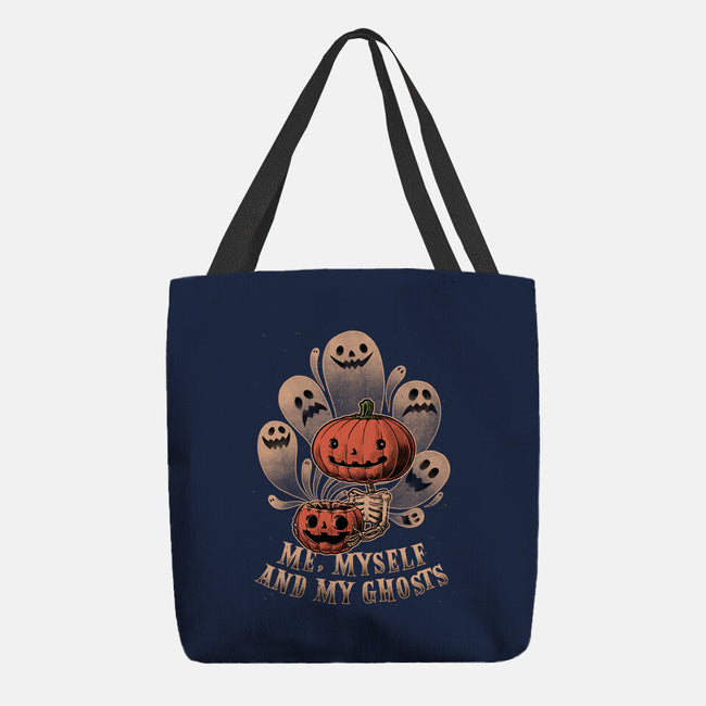 My Ghosts-None-Basic Tote-Bag-Studio Mootant