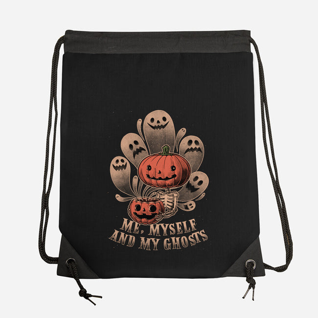 My Ghosts-None-Drawstring-Bag-Studio Mootant