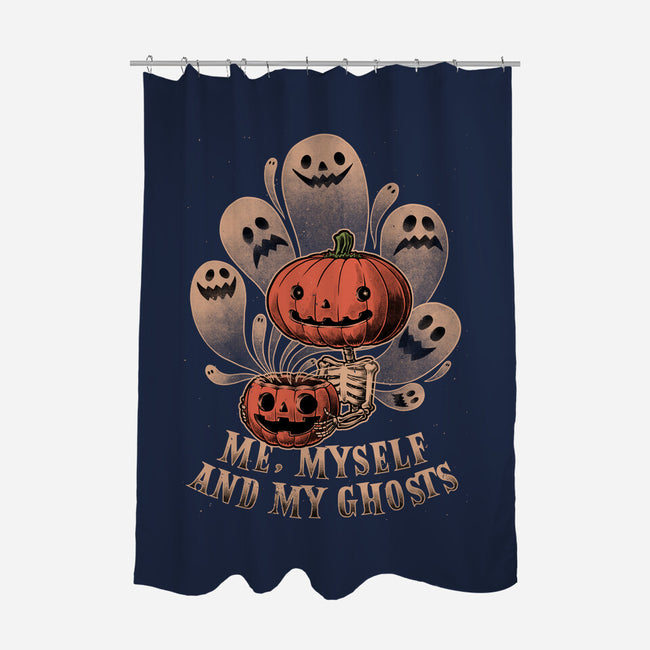 My Ghosts-None-Polyester-Shower Curtain-Studio Mootant