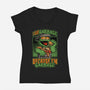 I'm Garbage-Womens-V-Neck-Tee-Studio Mootant