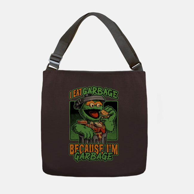 I'm Garbage-None-Adjustable Tote-Bag-Studio Mootant