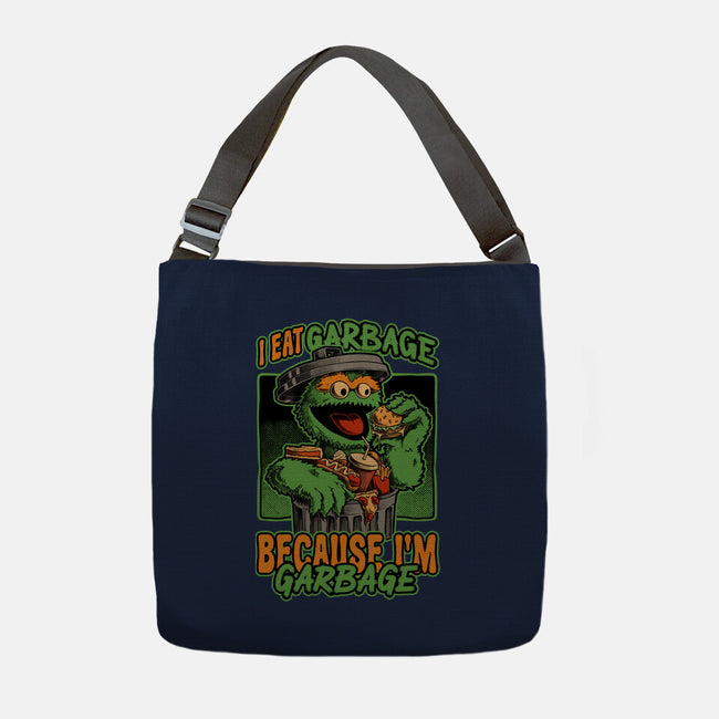 I'm Garbage-None-Adjustable Tote-Bag-Studio Mootant